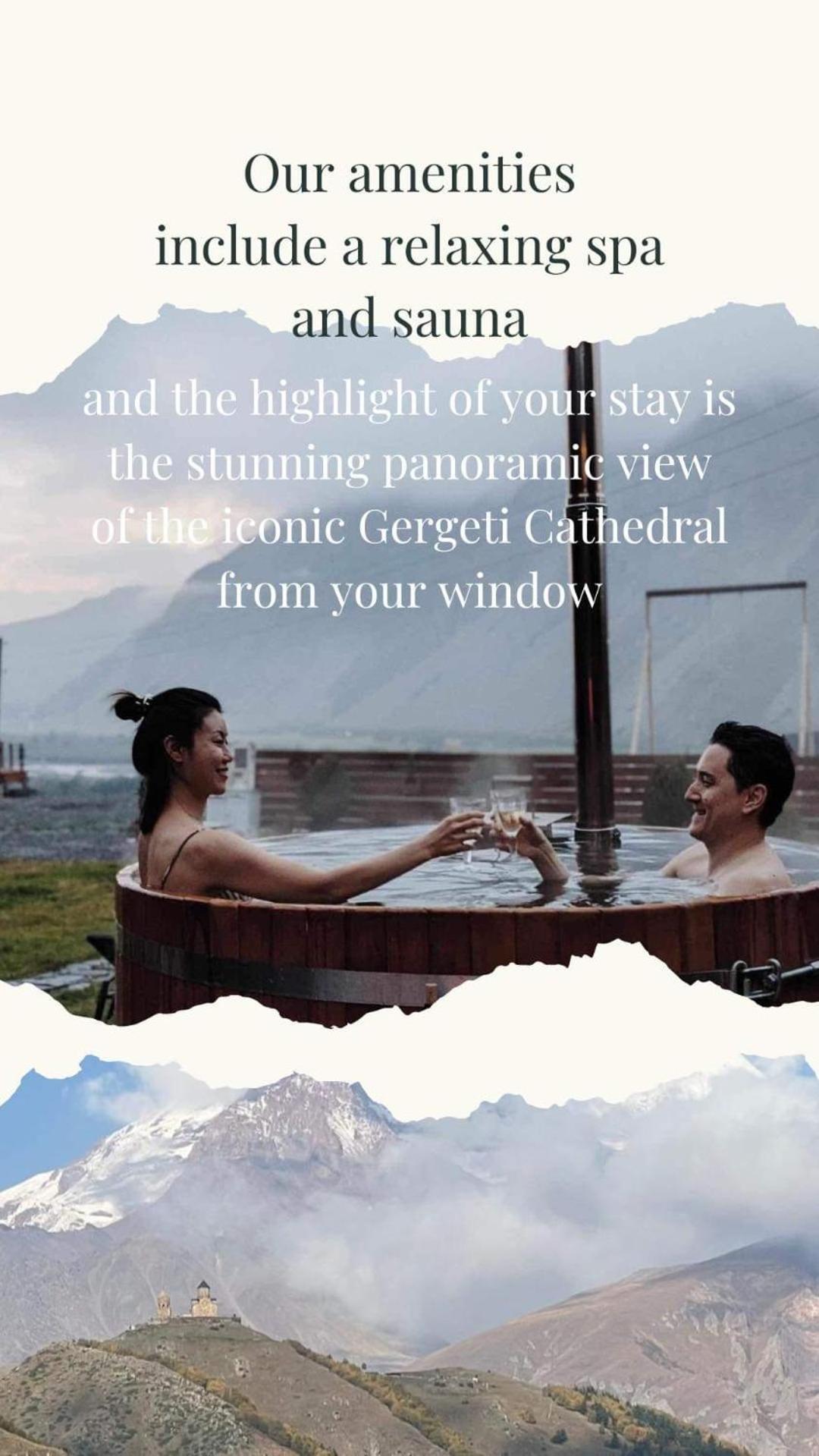 Kazbegi Spa Resort Cottages Luaran gambar